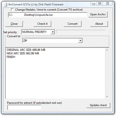 convert rar to zip converter