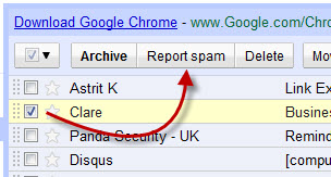 Auto Delete, Filter or Report Spam Email in Gmail Account