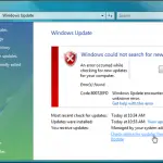 Fix: 80072efd Windows Update Error Code - Windows 7 and Vista