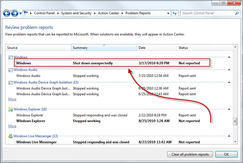 memory management in windows 7