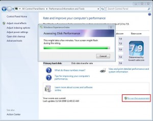 How to Change increase Windows Experience Index Rating in Windows 7 or Vista 3