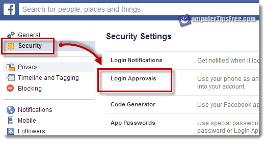 facebook 2 factor authentication login approval