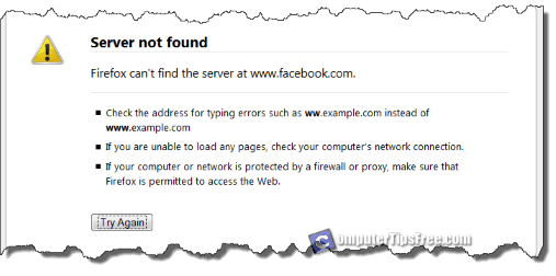 facebook blocked 404 not found