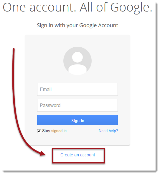 Gmail com sign up