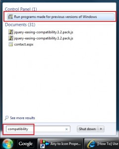 Compatibility Mode Windows 8/7/8.1/XP Run Programs in Previous version Windows