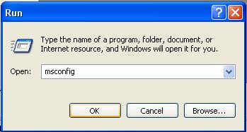 run-xp-msconfig