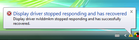 Fix: Display Driver Stopped Responding and Has Successfully Recovered – nvlddmkm nVidia atikmdag ATI