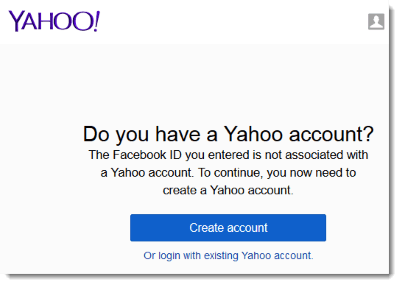 Login yahoo mailfacebook How to